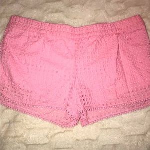 Lilly for Target Pink Eyelet Shorts Size XXL NWOT